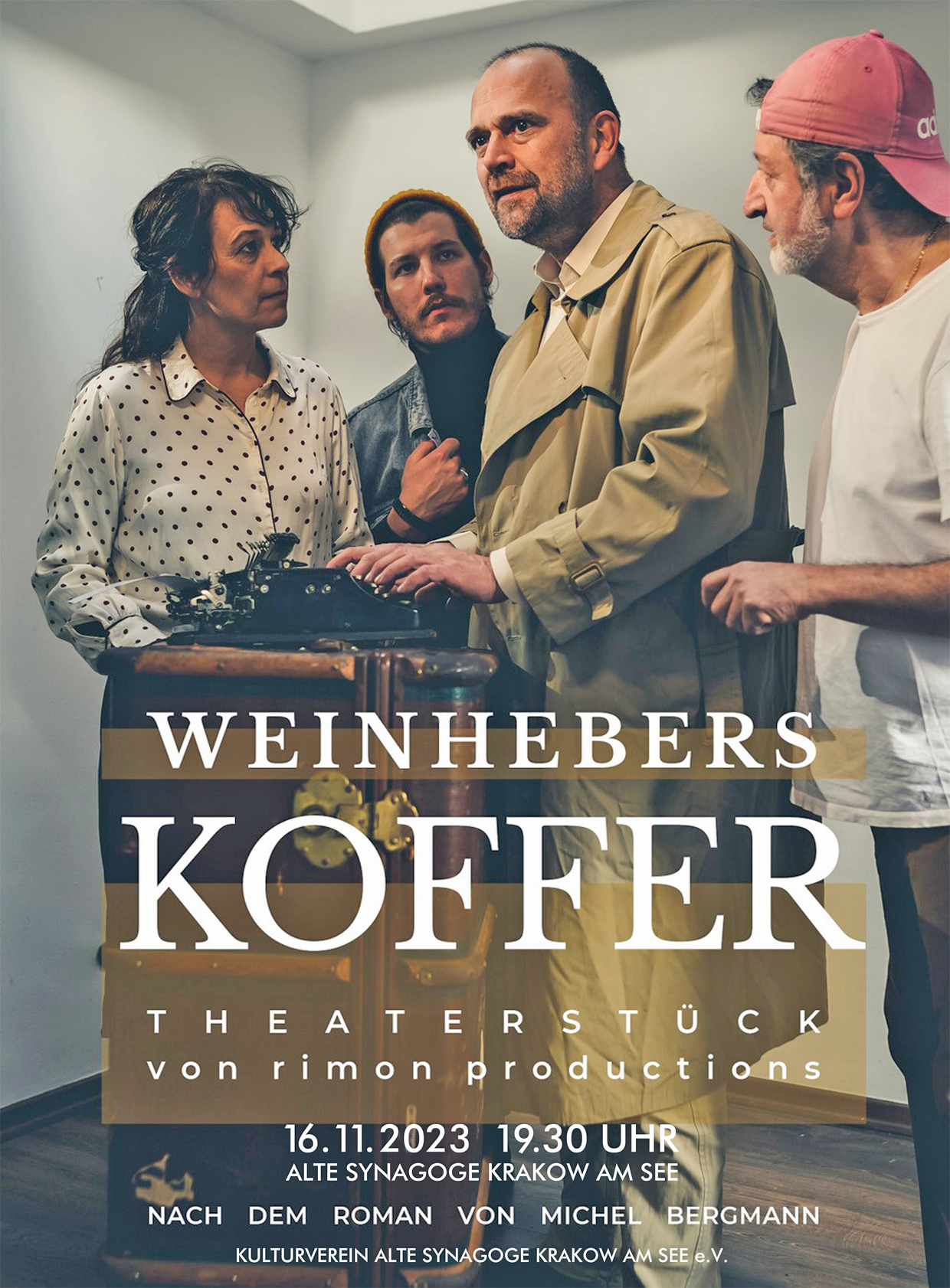 Plakat Weinhebers Koffer